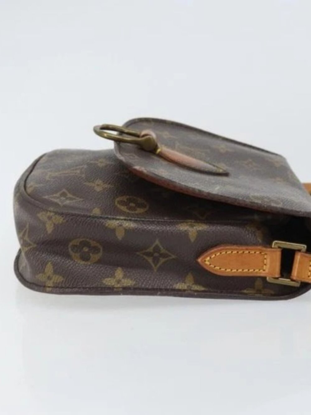 LOUIS VUITTON Monogram Saint Cloud MM Shoulder Bag M51243 LV Auth 166526 - Picture 3 of 16